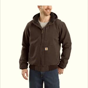 Carhartt 103371 Full Swing Jacket Dark Brown Size Medium
